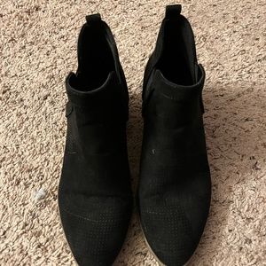 Black ankle boots